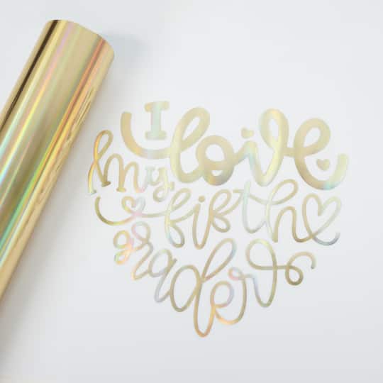 Foil Heat Transfer Vinyl by Make Market